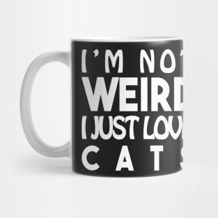 Sentence Weird : Cats°2 Mug